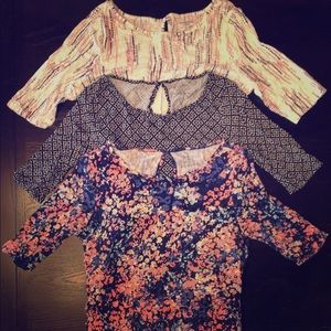 Set of 3 Maternity Tops